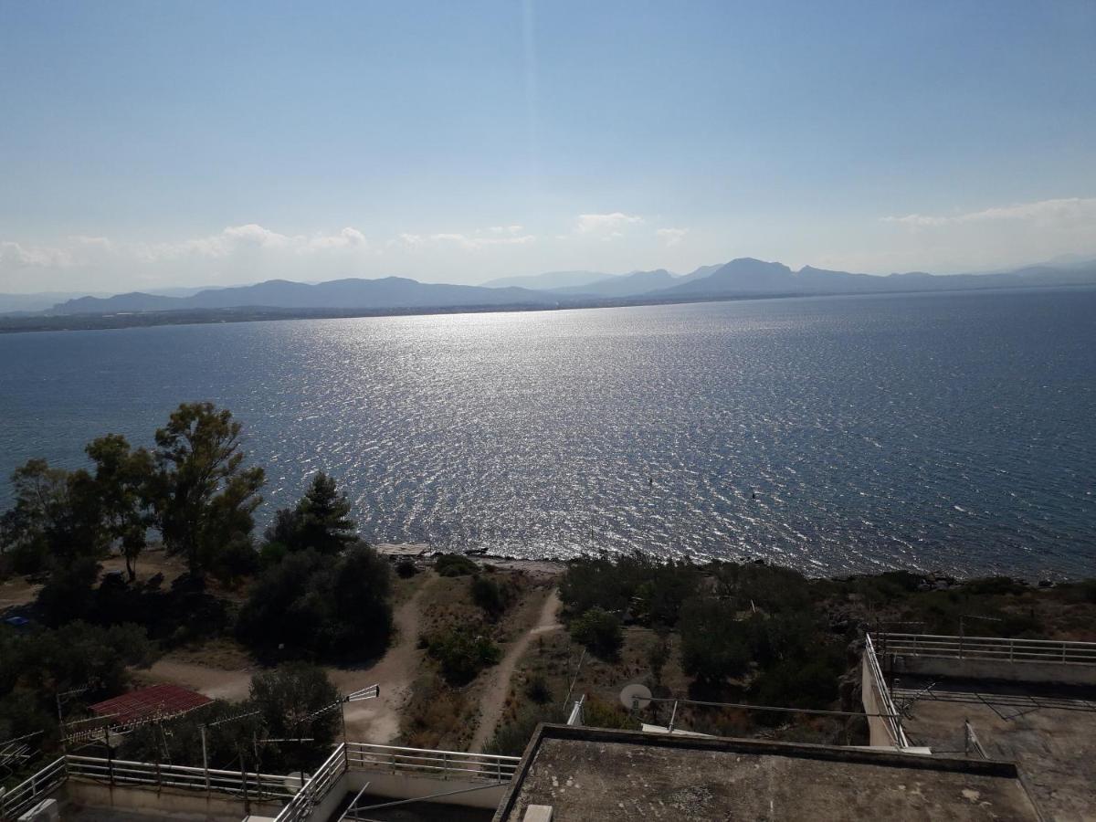 Panoramic View Atlas Loutraki Apartment Exterior foto