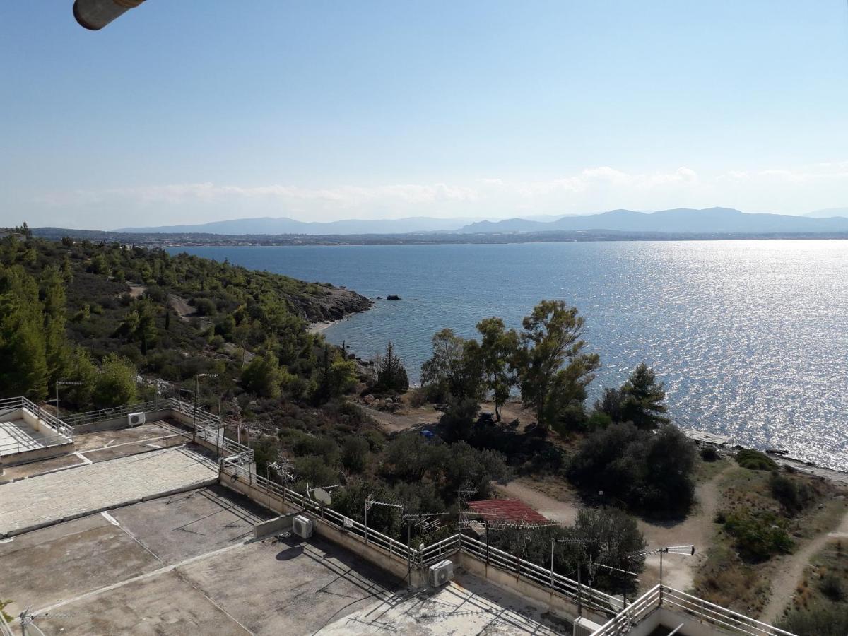 Panoramic View Atlas Loutraki Apartment Exterior foto